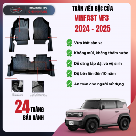 Thảm lót sàn ô tô Vinfast VF3 2024-2025