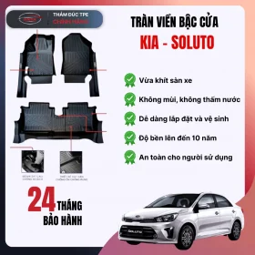 Thảm lót sàn ô tô Kia SOLUTO 2019-2025