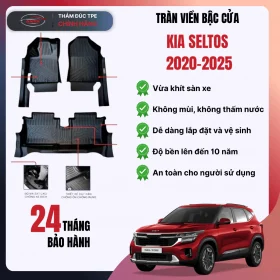 Thảm lót sàn ô tô Kia Seltos 2020-2025
