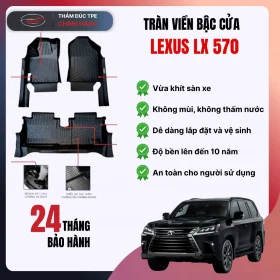 Thảm lót sàn ô tô LEXUS LX 570 2012-2023