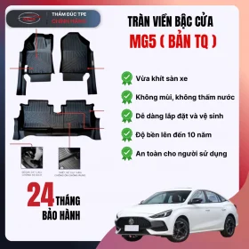Thảm lót sàn ô tô MG5 (BẢN TQ)