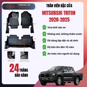 Thảm lót sàn ô tô Mitsubishi Triton 2020-2025