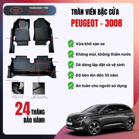 Thảm lót sàn ô tô PEUGEOT 3008