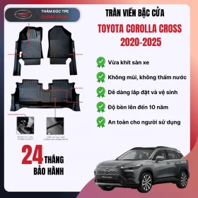 Thảm lót sàn ô tô Toyota Corolla Cross 2020-2025