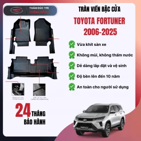Thảm lót sàn ô tô Toyota Fortuner 2016-2025