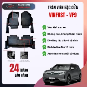 Thảm lót sàn ô tô Vinfast VF9 (bản 6, 7 chỗ)