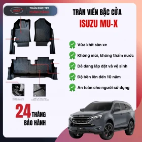Thảm lót sàn ô tô ISUZU MU-X 2020-2025